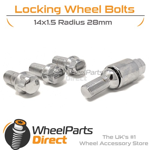 14x1 lock bolts - lock, 28mm
