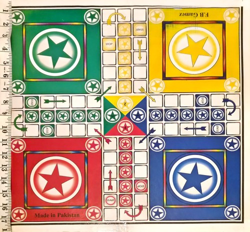 Ludo board game large - game, 18"