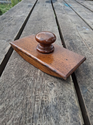 Vintage wooden ink blotter - vintage,