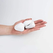 Decorative Marble SNOW WHITE Pebbles from Greece | EXTRA White Pebbles