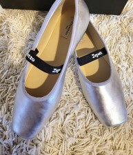 Silver Leather Lisbeth Repetto