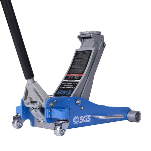 Sgs floor jack aluminium - sgs, 3t
