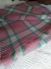 Vintage Welsh wool honeycomb
