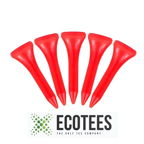 Ecotees 100 red - red, short