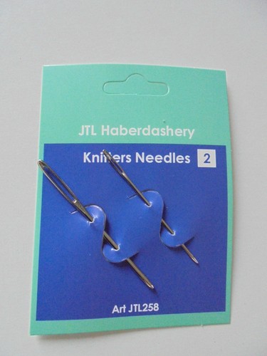 Knitters wool needles large - knitters,