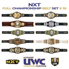 WWE NXT Belts Full Custom Set