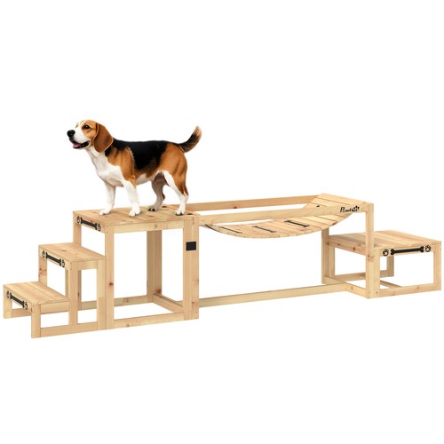 Pawhut pieces wooden - 3, dog