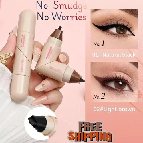 Double ended eye liner - double-ended, stamp