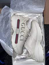 gucci rhyton trainers