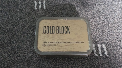 Gold block 50g pipe tobacco - block,