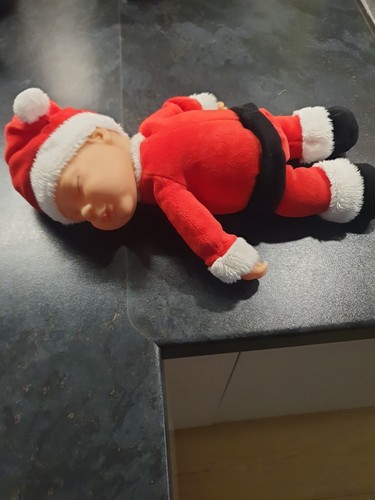 Anne geddes santa doll - geddes,