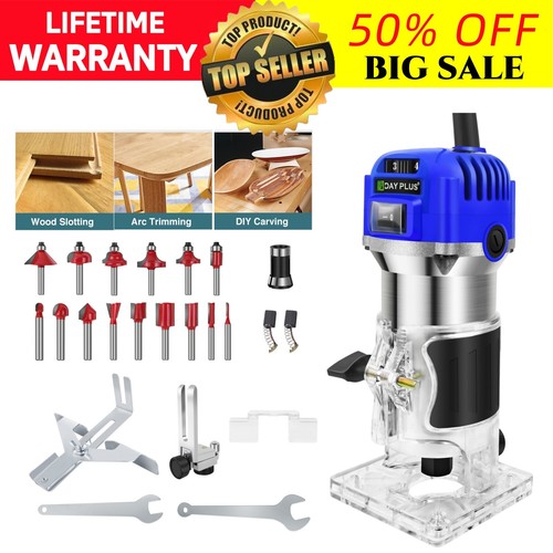 Electric router woodworking - router,
