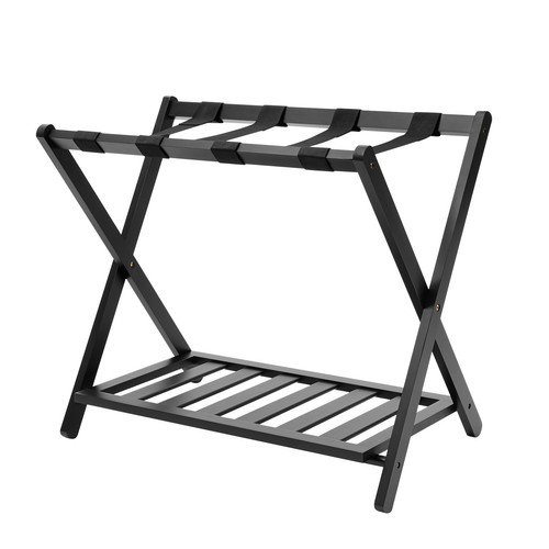 Foldable tier luggage rack - 2-tier,