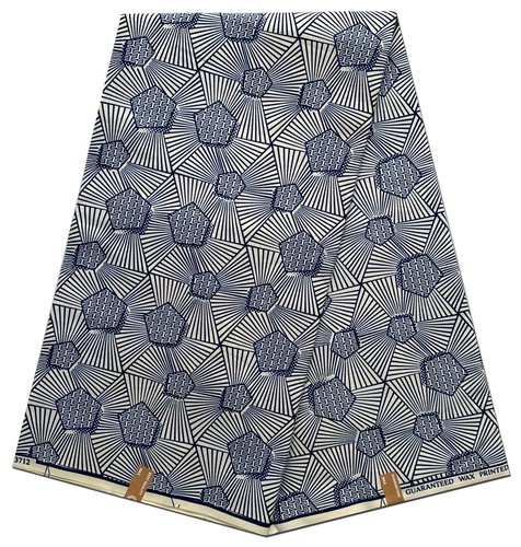 African polycotton wax print - african,