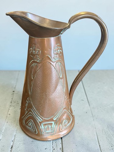 Antique art nouveau - art, copper