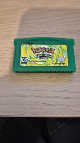 Pokémon leaf green and ruby - green,