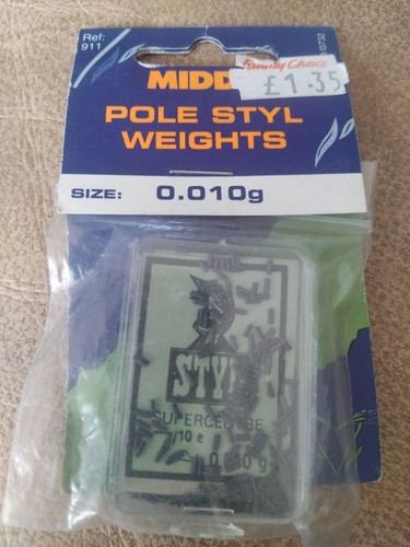 Middy pole style weights 10g - style,