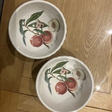 2x Portmeirion Pomona Fruit