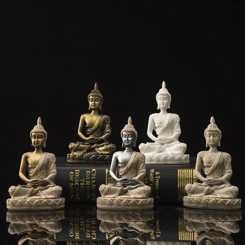 India buddha statue sandstone - india,