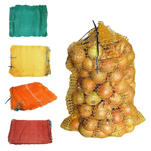 Strong net woven sacks - net, wood