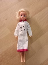 Vintage Sindy White Plastic Mac With Red Trim Good Condition NO DOLL