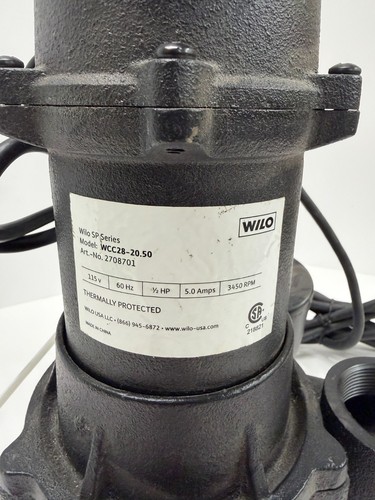 New wilo wcc28 - wcc28-20.50, series