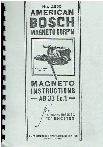 American bosch ab33 magneto - american,