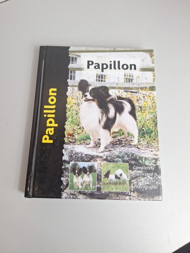 Papillon dog book - book,