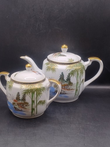 Vintage hand painted japanese - painted,