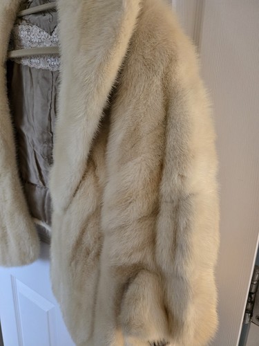 Mink stole cape - mink, scaff