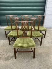 Antique Set 6 Mahogany