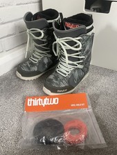 Thirty Two women’s TM-2 Snowboard Boots  UK 4.5 Grey
