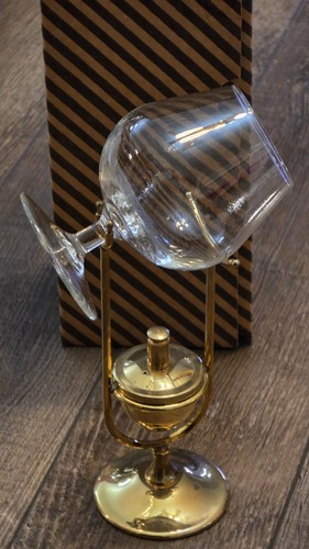Vintage silver plated brandy - silver,