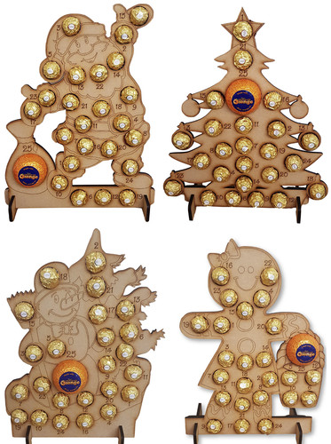 Christmas advent calendar - christmas,