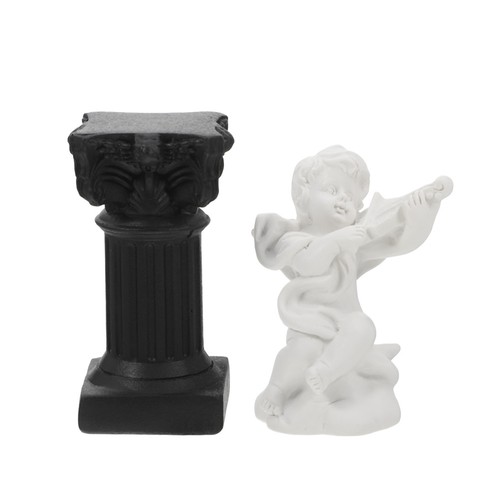 Roman pillar figure dollhouse - roman,