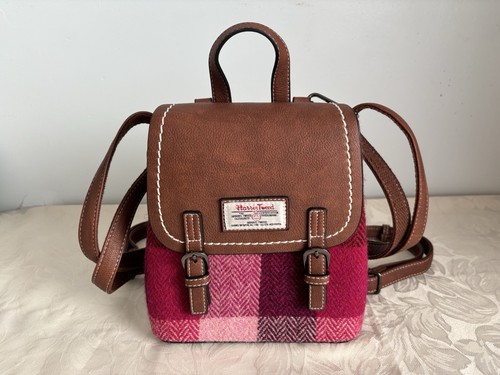 Harris tweed backpack - tweed,