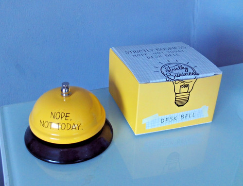 Desk bell nope not - ,,