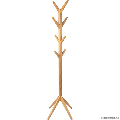 Wooden coat stand - wooden, rack