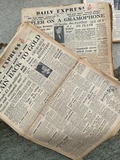 Daily Express Newspaper 12th 13th OR 14th December 1945 ORIGINAL