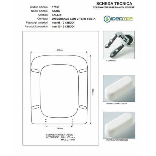 Katia champagne toilet - katia,