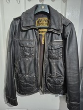 Mens Superdry "Brad" leather