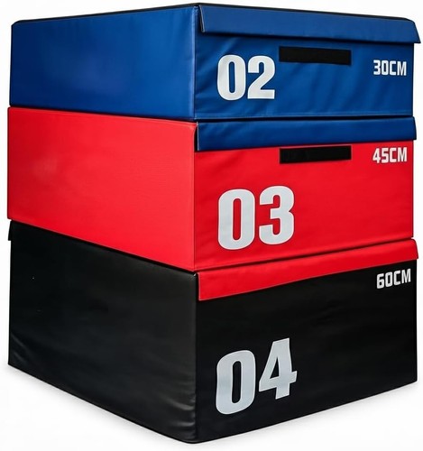 Soft foam plyometric jump box - soft,