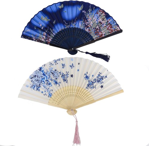 Pieces folding hand fans - pieces, for