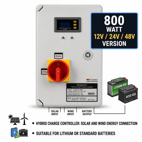 Istabreeze 800w 12v 24v 48v - 800w, 12v/24v/48v