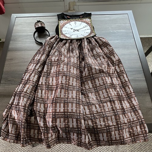 Girls clock halloween costume - clock,