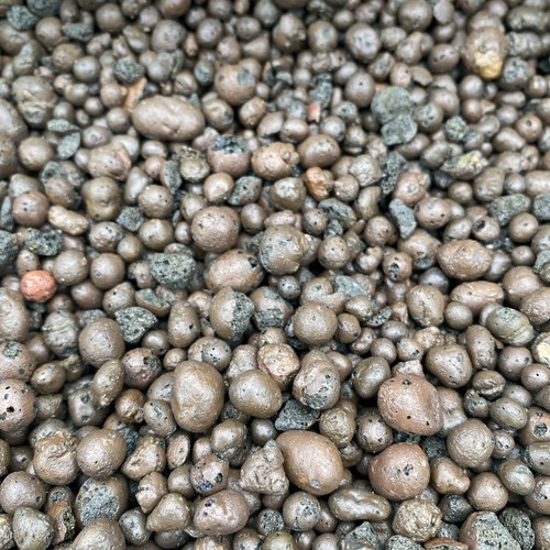 Leca expanded clay - expanded, pebbles