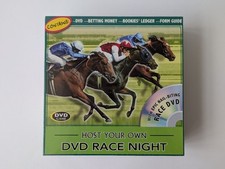 Host Your Own Race Night DVD Horse Racing Game 2009 Brand New & Sealed