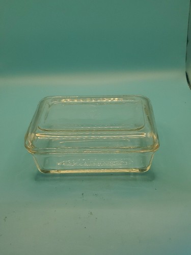 Pyrex jaj clear glass lidded - jaj,