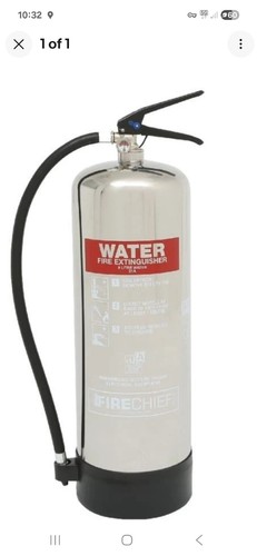 Fire extinguisher with - fire,