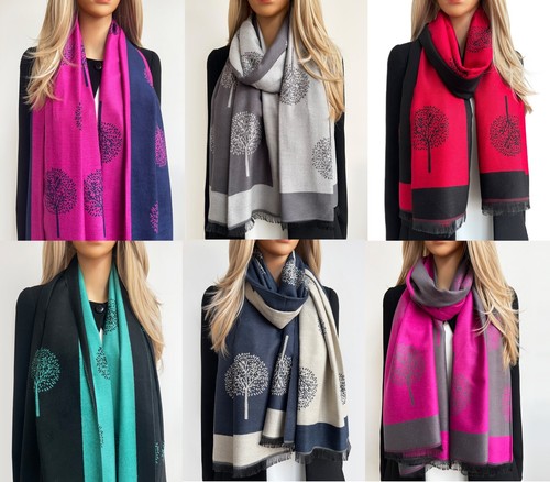 Ladies tree life pashmina - tree,
